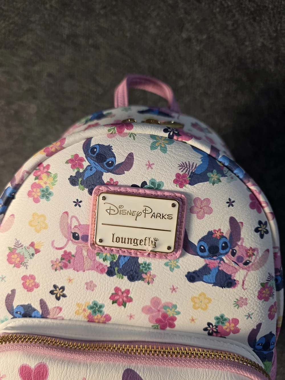 Loungefly x Disney Parks Stitch and Angel Mini Backpack - NEW